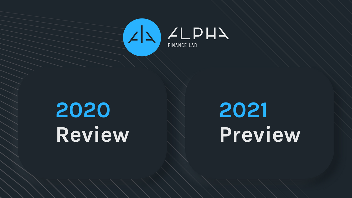 Alpha Finance Lab 2020 Review and 2021 Preview