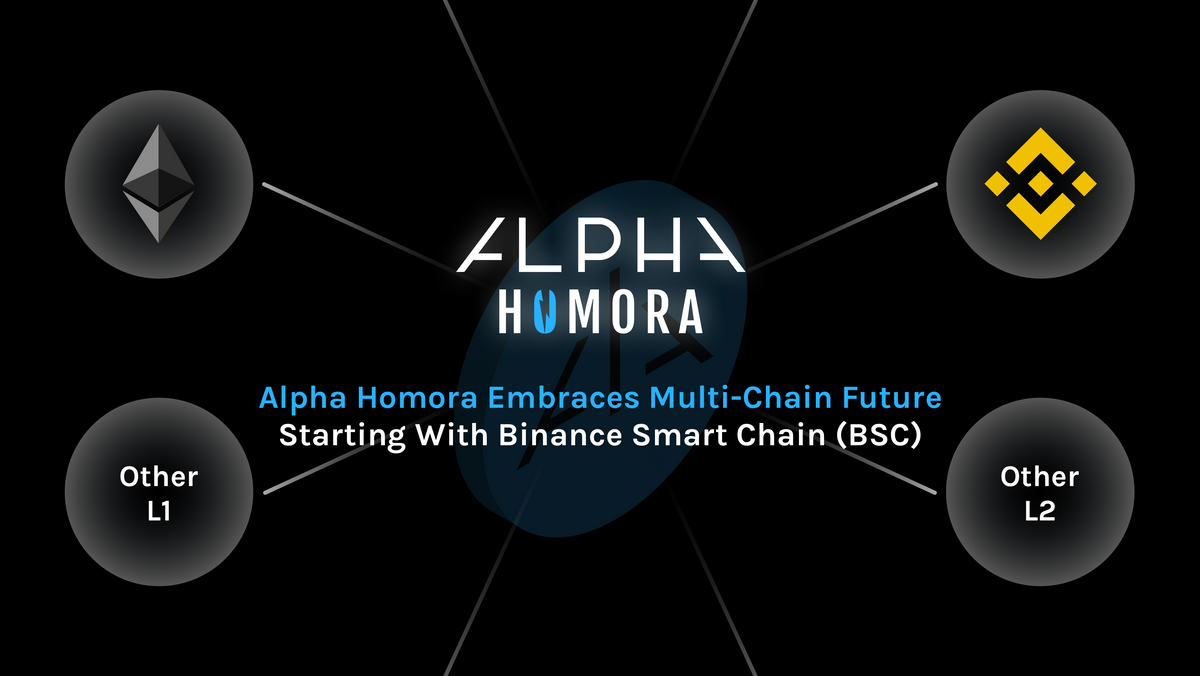 Alpha Homora Embraces Multi-Chain Future Starting With Binance Smart Chain (BSC)