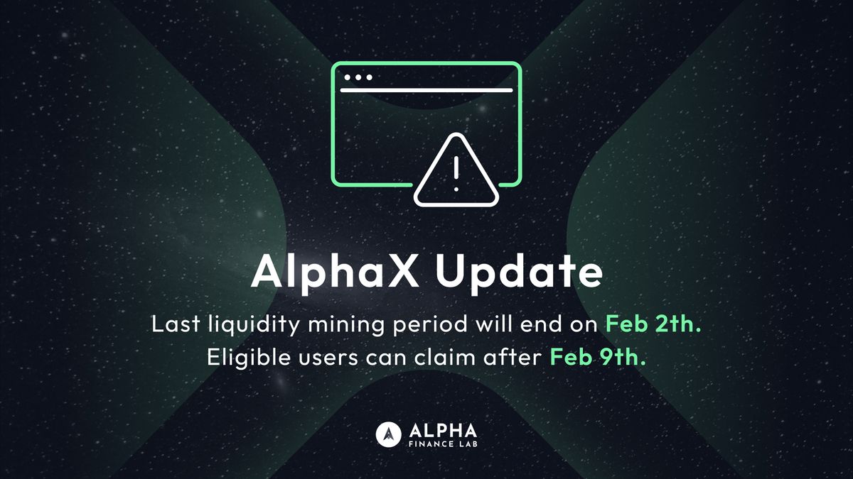 AlphaX Update