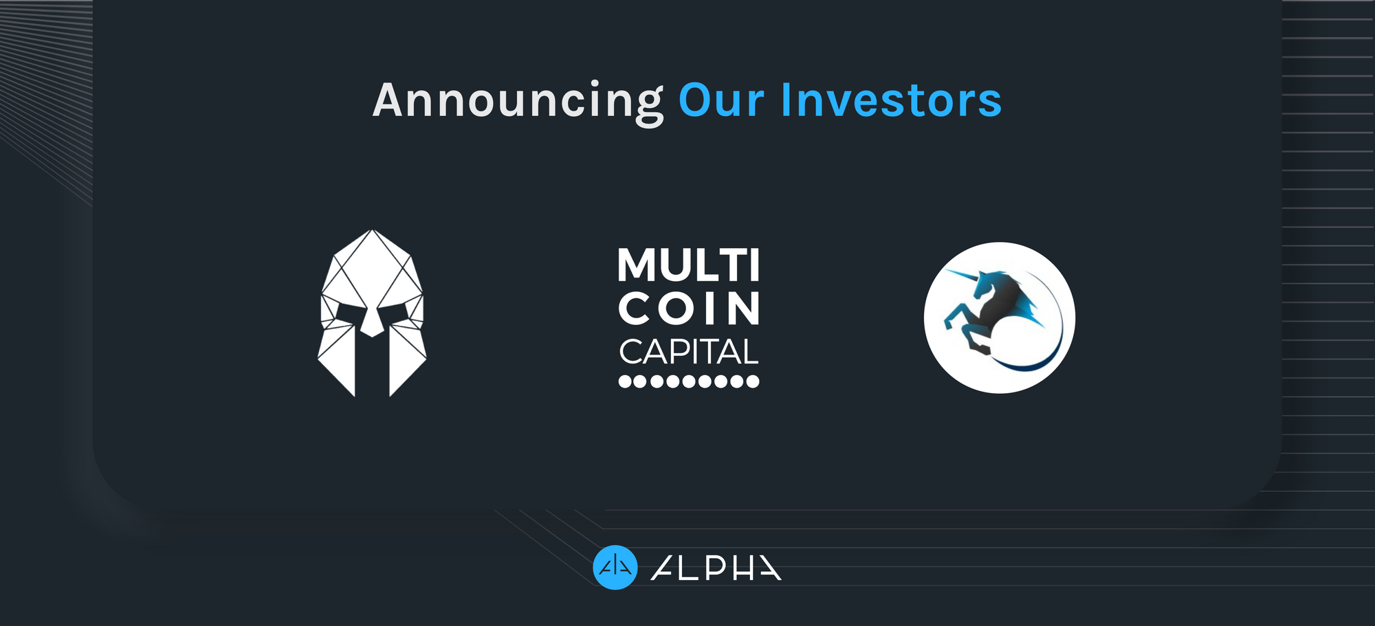 Announcing Alpha Finance Lab Investors
