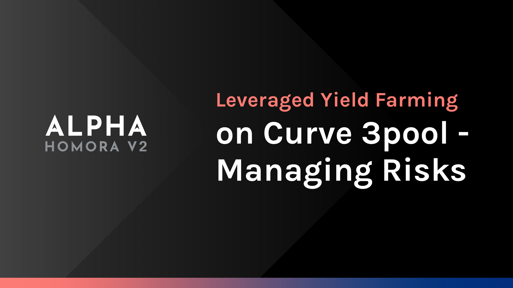 Leverage Yield Farming on Curve 3pool - Managing Risks
