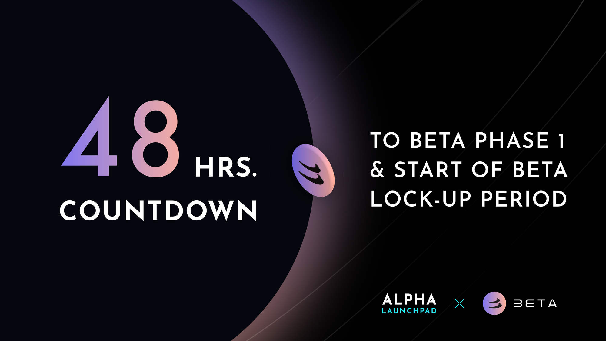 48-Hour Countdown to Beta Finance Phase 1 Launch and Start of BETA Lock-up Period