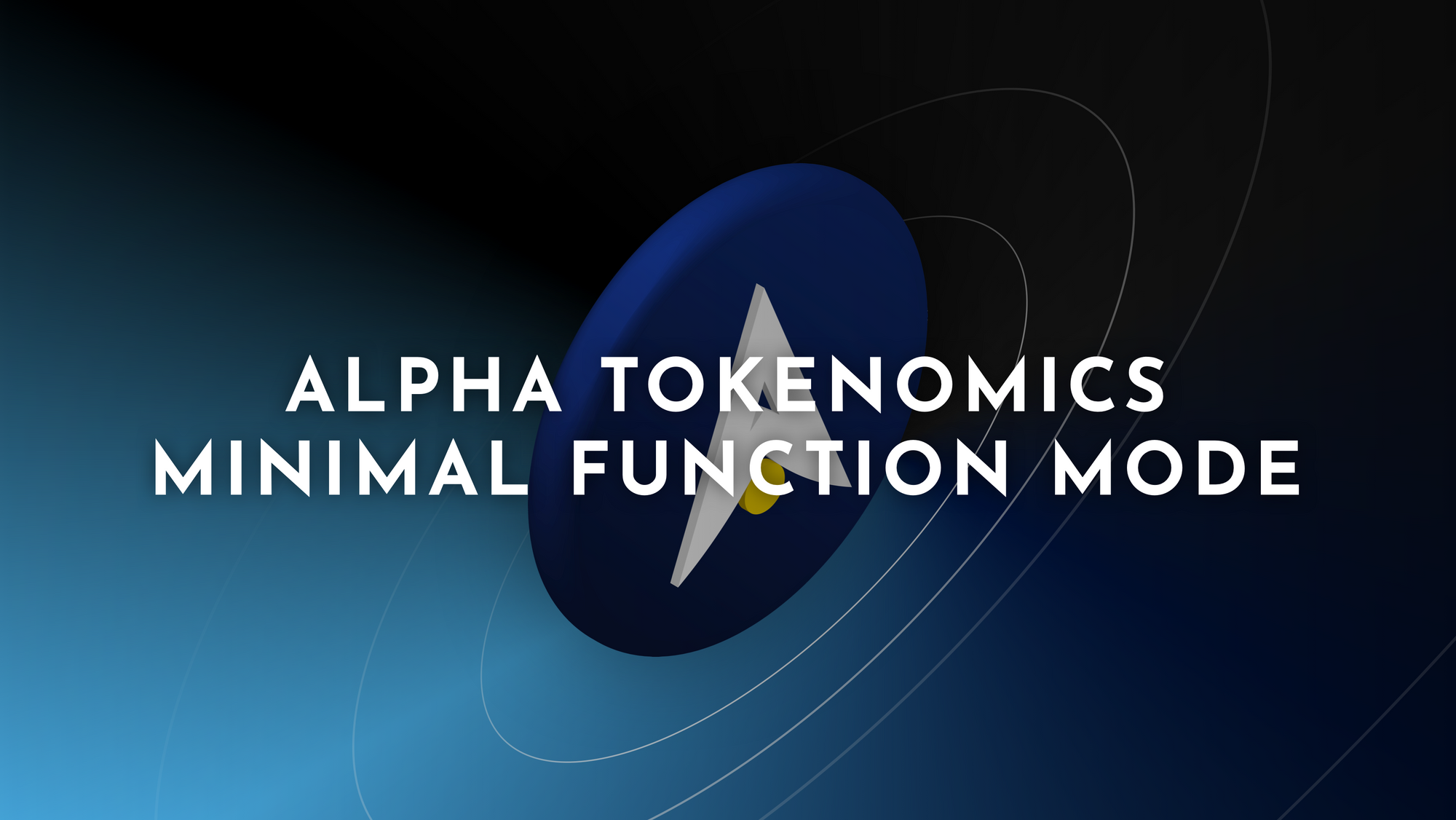 Alpha Tokenomics: Minimal Function Mode