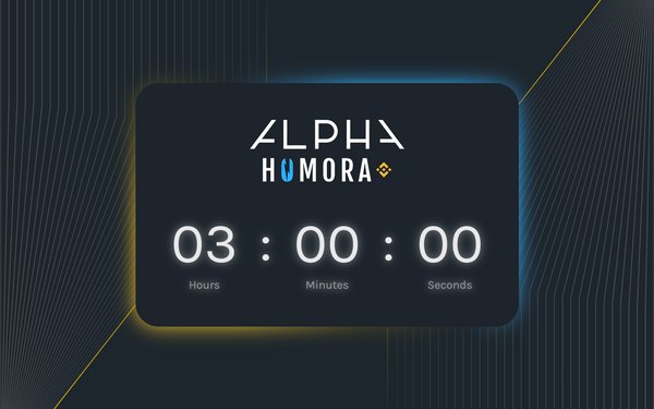 Countdown to Alpha Homora on BSC