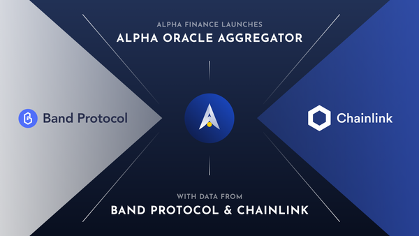 Alpha Finance Launches Alpha Oracle Aggregator with Data from Band Protocol and Chainlink